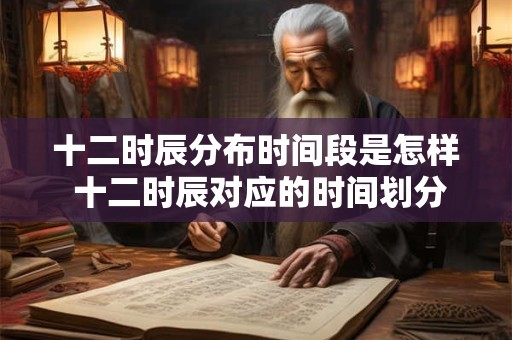 十二时辰分布时间段是怎样 十二时辰对应的时间划分