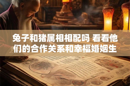 兔子和猪属相相配吗 看看他们的合作关系和幸福婚姻生活