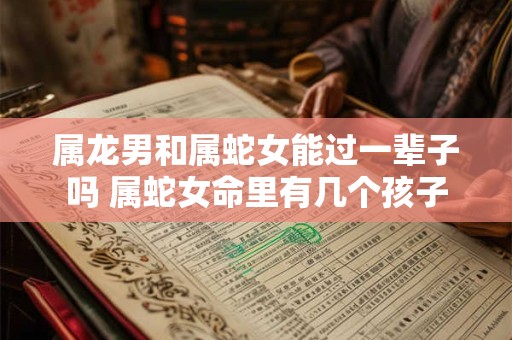 属龙男和属蛇女能过一辈子吗 属蛇女命里有几个孩子