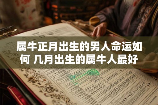 属牛正月出生的男人命运如何 几月出生的属牛人最好