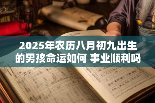 2025年农历八月初九出生的男孩命运如何 事业顺利吗