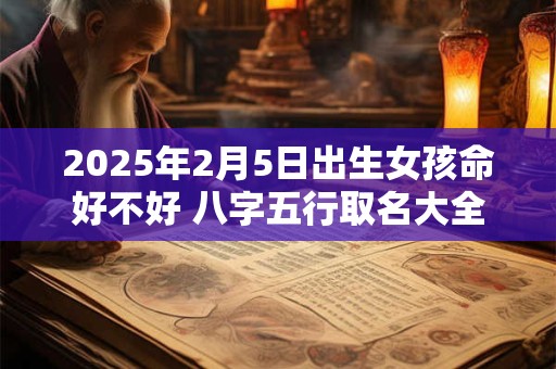 2025年2月5日出生女孩命好不好 八字五行取名大全
