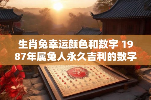 生肖兔幸运颜色和数字 1987年属兔人永久吉利的数字