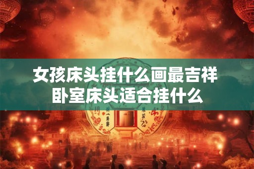 女孩床头挂什么画最吉祥 卧室床头适合挂什么