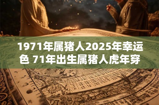 1971年属猪人2025年幸运色 71年出生属猪人虎年穿什么颜色衣服好