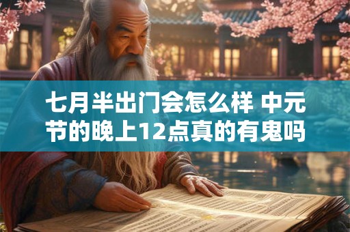 七月半出门会怎么样 中元节的晚上12点真的有鬼吗