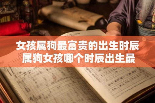 女孩属狗最富贵的出生时辰 属狗女孩哪个时辰出生最好命