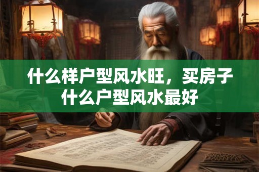 什么样户型风水旺，买房子什么户型风水最好