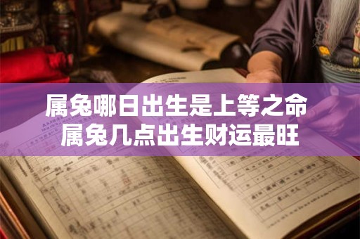 属兔哪日出生是上等之命 属兔几点出生财运最旺