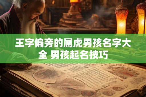 王字偏旁的属虎男孩名字大全 男孩起名技巧