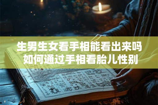 生男生女看手相能看出来吗 如何通过手相看胎儿性别