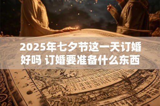 2025年七夕节这一天订婚好吗 订婚要准备什么东西 2025年七夕节这一天订婚好吗 订婚要准备什么东西
