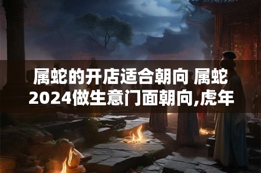 属蛇的开店适合朝向 属蛇2024做生意门面朝向,虎年开店最佳朝向