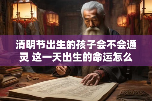 清明节出生的孩子会不会通灵 这一天出生的命运怎么样 清明节出生的孩子会不会通灵 这一天出生的命运怎么样