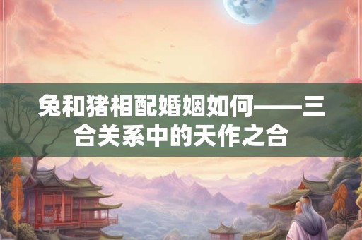 兔和猪相配婚姻如何——三合关系中的天作之合