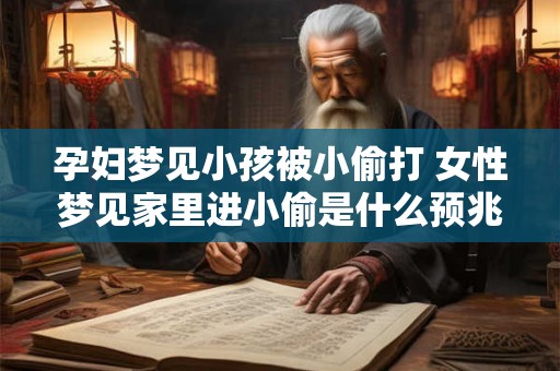 孕妇梦见小孩被小偷打 女性梦见家里进小偷是什么预兆