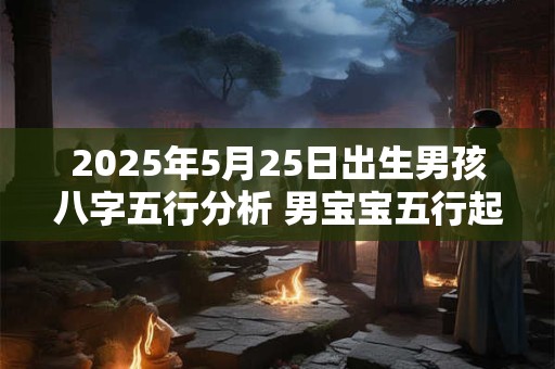 2025年5月25日出生男孩八字五行分析 男宝宝五行起名大全