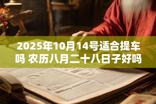 2025年10月14号适合提车吗 农历八月二十八日子好吗