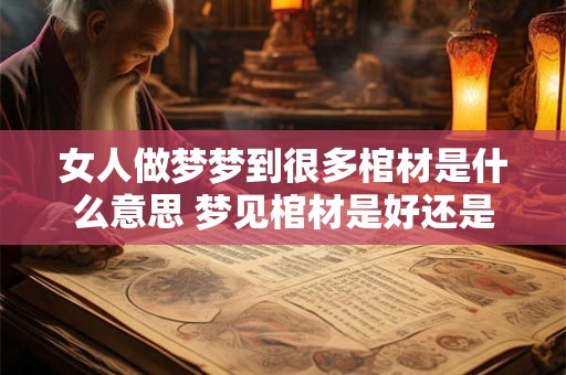 女人做梦梦到很多棺材是什么意思 梦见棺材是好还是坏