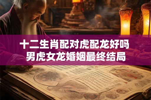 十二生肖配对虎配龙好吗 男虎女龙婚姻最终结局