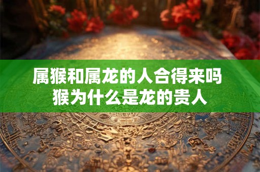 属猴和属龙的人合得来吗 猴为什么是龙的贵人
