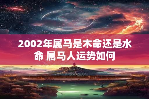 2002年属马是木命还是水命 属马人运势如何