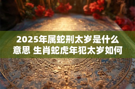 2025年属蛇刑太岁是什么意思 生肖蛇虎年犯太岁如何化解 2025年属蛇刑太岁是什么意思 生肖蛇虎年犯太岁如何化解
