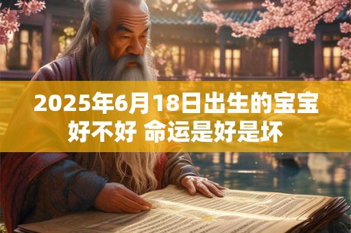 2026年6月18日出生的宝宝好不好 命运是好是坏 2026年6月18日出生的宝宝好不好 命运是好是坏