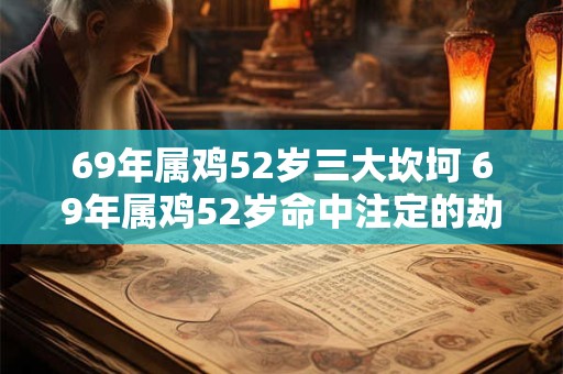69年属鸡52岁三大坎坷 69年属鸡52岁命中注定的劫难