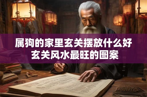 属狗的家里玄关摆放什么好 玄关风水最旺的图案