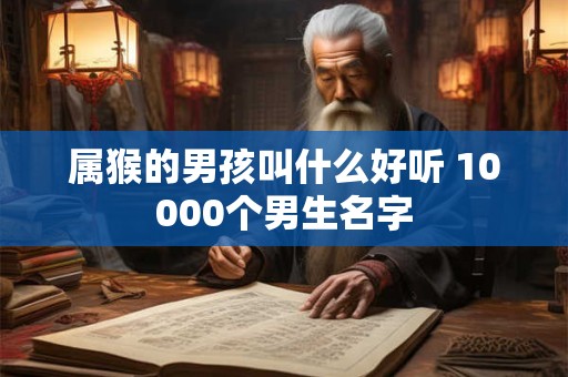 属猴的男孩叫什么好听 10000个男生名字