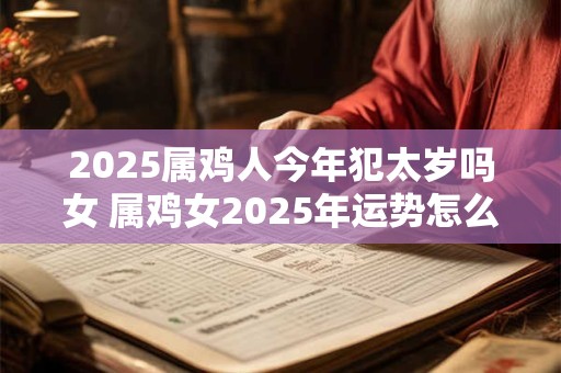 2025属鸡人今年犯太岁吗女 属鸡女2025年运势怎么样