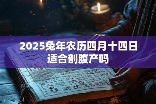 2025兔年农历四月十四日适合剖腹产吗