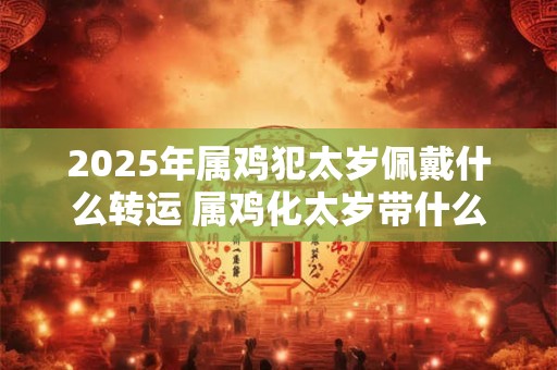 2025年属鸡犯太岁佩戴什么转运 属鸡化太岁带什么东西最好