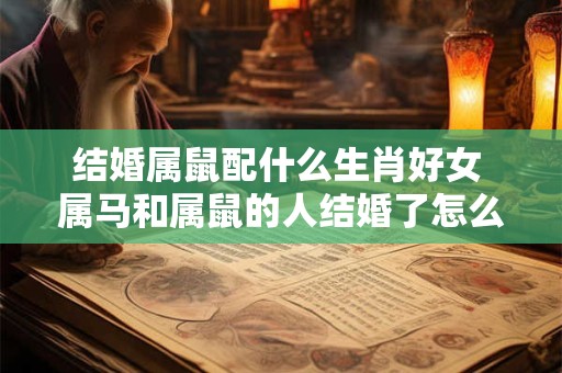结婚属鼠配什么生肖好女 属马和属鼠的人结婚了怎么办