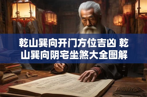 乾山巽向开门方位吉凶 乾山巽向阴宅坐煞大全图解