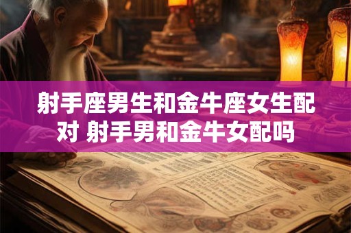 射手座男生和金牛座女生配对 射手男和金牛女配吗