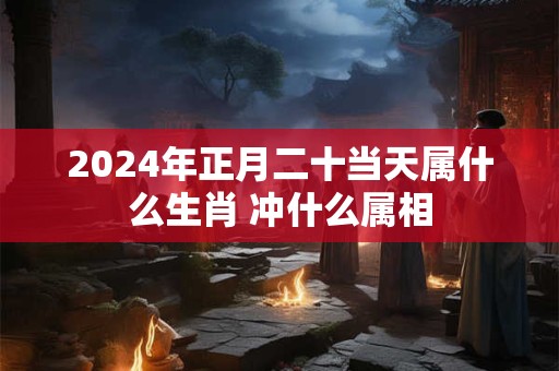 2024年正月二十当天属什么生肖 冲什么属相