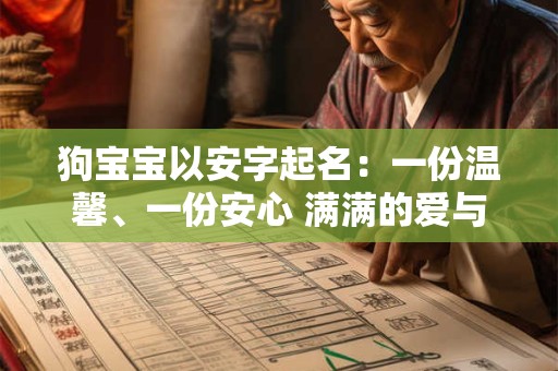 狗宝宝以安字起名：一份温馨、一份安心 满满的爱与陪伴