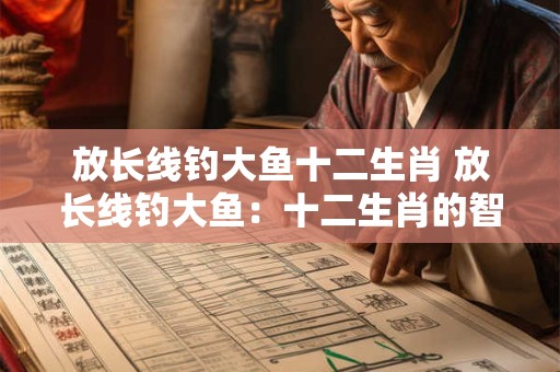 放长线钓大鱼十二生肖 放长线钓大鱼：十二生肖的智慧与策略