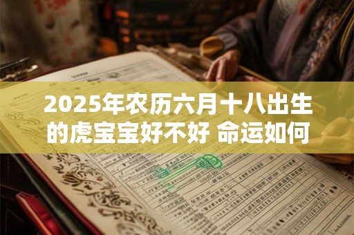 2025年农历六月十八出生的虎宝宝好不好 命运如何