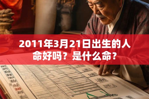 2011年3月21日出生的人命好吗？是什么命？