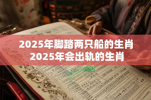 2025年脚踏两只船的生肖 2025年会出轨的生肖