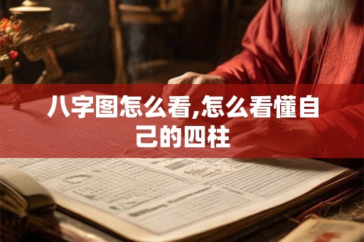 八字图怎么看,怎么看懂自己的四柱