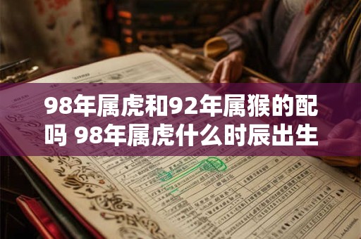 98年属虎和92年属猴的配吗 98年属虎什么时辰出生最好