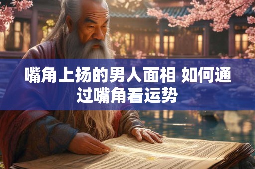详细阅读:嘴角上扬的男人面相 如何通过嘴角看运势 嘴角上扬的男人面相 如何通过嘴角看运势