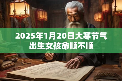 2025年1月20日大寒节气出生女孩命顺不顺