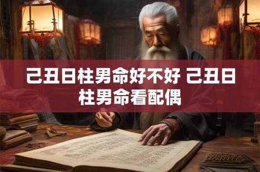 己丑日柱男命好不好 己丑日柱男命看配偶