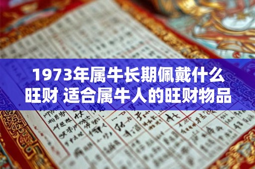 1973年属牛长期佩戴什么旺财 适合属牛人的旺财物品