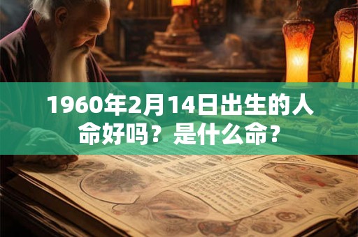 1960年2月14日出生的人命好吗？是什么命？